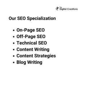 Best seo agency in dubai: the digital creation