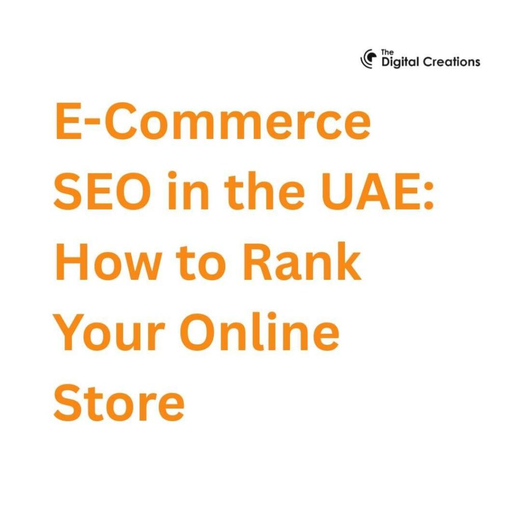 E-Commerce SEO in the UAE How to Rank Your Online Store