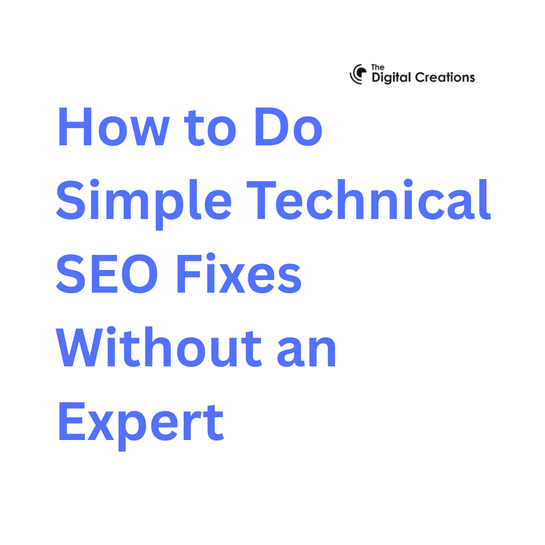 How to Do Simple Technical SEO Fixes Without an Expert